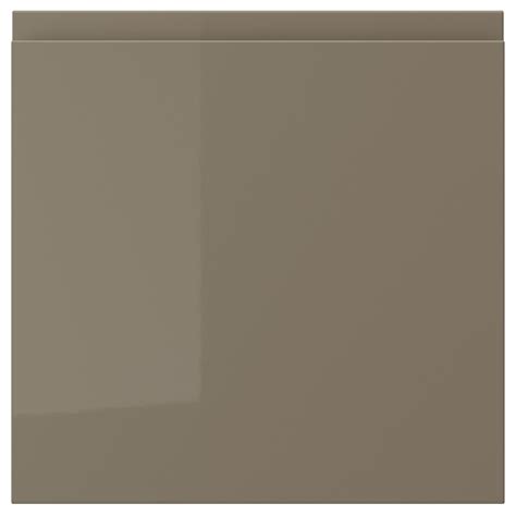VOXTORP drawer front, high-gloss dark grey-brown, 40x40 cm (153/4x153/4 ...
