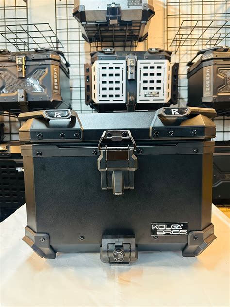 Kolga Bros BLACK BEAST Moto Trunk with NEW TERRA LOCK – motoearth.in