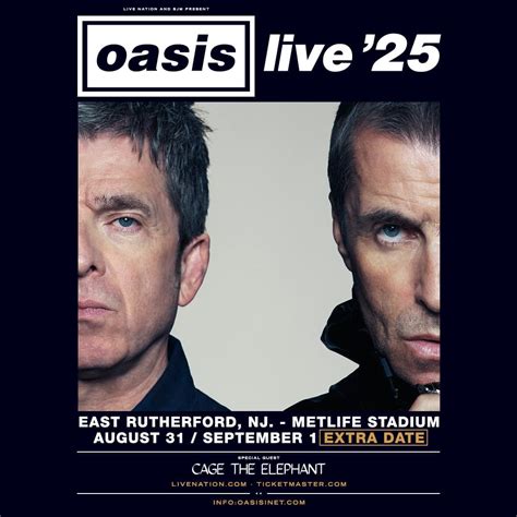 Oasis Concert 2025 New York｜OASIS LIVE '25｜MetLife Stadium