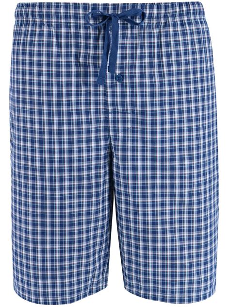 Hanes Woven Cotton Pajama Sleep Shorts (Men Big & Tall) - Walmart.com