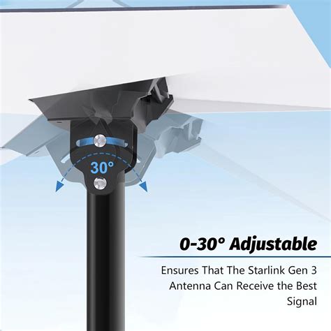 Beciety Adjustable Starlink Gen 3 Mount, Starlink Mounting India | Ubuy