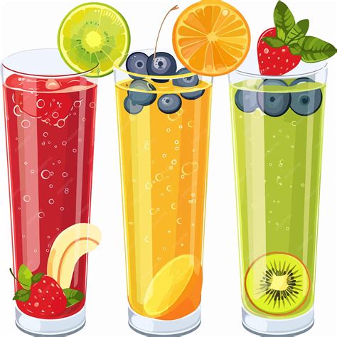 Clipart Of Juice