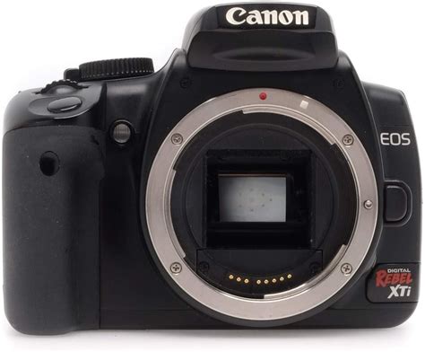 Amazon.com : Canon Digital Rebel XTi 10.1MP Digital SLR Camera (Black ...