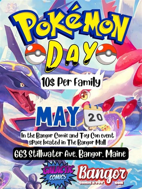 Pokémon Day!, Bangor Comic & Toy Con, 20 May 2023 | AllEvents.in
