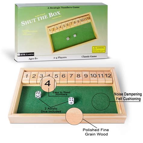 Shut Box Game Rules at Joshua Chafin blog