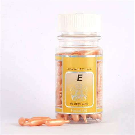 Sheny Vitamin E capsules for hair and skin, Aloe Vera and Vitamin E ...