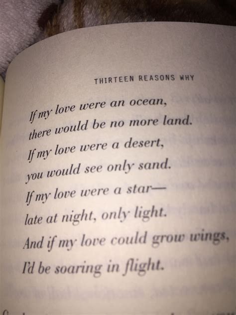 Poem from '13 Reasons Why' by Hannah Baker
