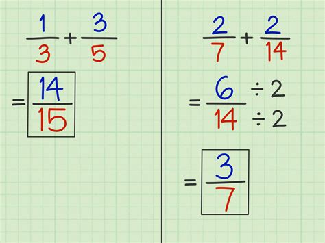 Cómo sumar fracciones o quebrados: 15 pasos (con fotos)