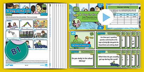 B1 Preliminary (PET) Prep Lesson - Daily Life (teacher made)