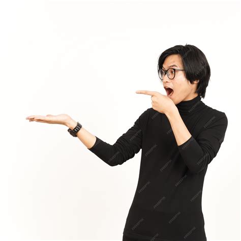 Premium Photo | Showing and presenting product on open palm of ...