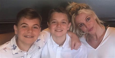 Britney Spears shares a picture of her boys looking all grown up
