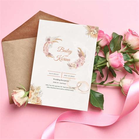 Create Invitation Card for Wedding - Custom Wedding Invitation – Nutcase