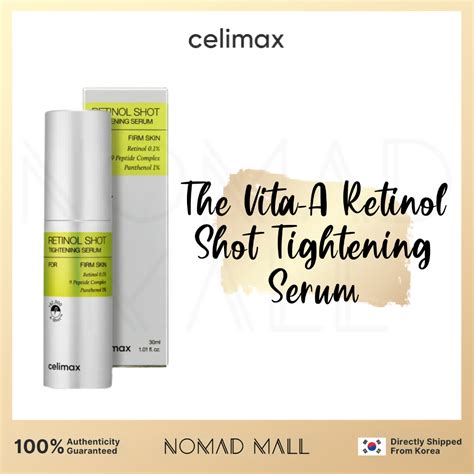 [CELIMAX] Celimax The Vita-A Retinol Shot Tightening Serum 30ml ...