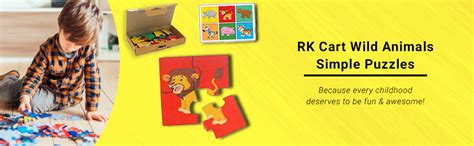 Buy RK Cart Premium Wooden Puzzles for Kids | Jigsaw Puzzles for Kids ...