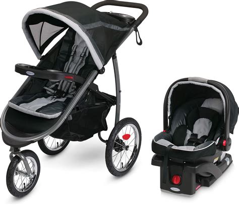 Amazon.com : Graco FastAction Fold Jogger Travel System | Includes the ...