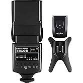 Buy Godox TT520ii Flash Speedlite Sync 5600k GN33 433Hz 0.1-5s Recycle ...