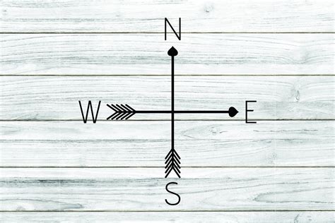 Image result for Simple Compass Arrow Sketch