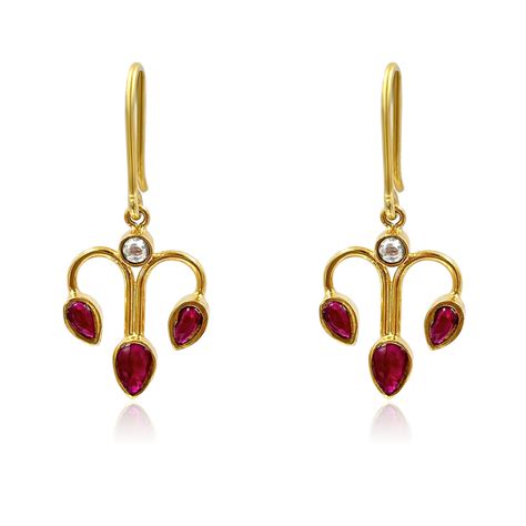 Silver elegant sui dhaga earring – Unniyarcha