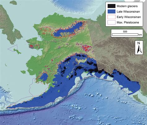 Alaska Glaciers Map Alaska Glacier Expedition 20140402 06