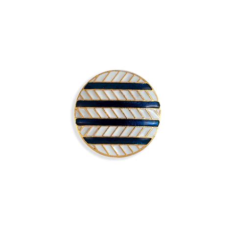 Buy Blue Stripe Enamel Buttons Online | Coat & Suit Buttons | JRT ...