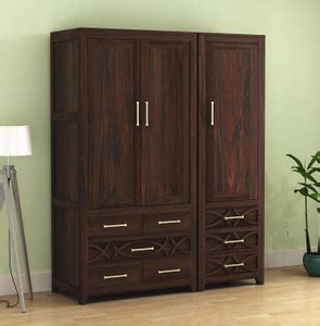 Sona Handicrafts Louis Rosewood (Sheesham) Solid Wood Almirah Price in ...