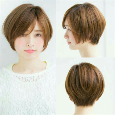 Asian japanese short bob haircut bob pixie crop | Gaya rambut pendek ...
