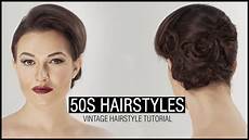 50s Hairstyles Hair Tutorial by How To Do 50s Hairstyle Vintage Hairstyle Tutorial 50s Hairstyles Hair Tutorial