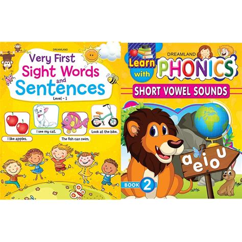 Buy Very First Sight Words Sentences Level - 1 + Learn With Phonics ...
