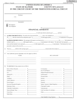 Fillable Online U: CIRCUIT CLERK Circuit Clerk - LaSalle County Circuit ...