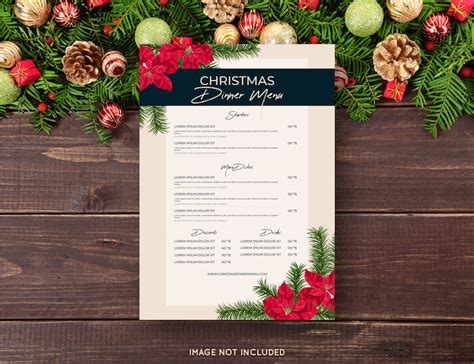 Images de Noel menu – Téléchargement gratuit sur Freepik