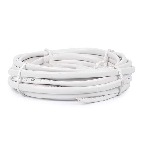 OXCOR D Twin Flat 2 core Copper Wires and Cables 1mm 30 feet (10Yard ...