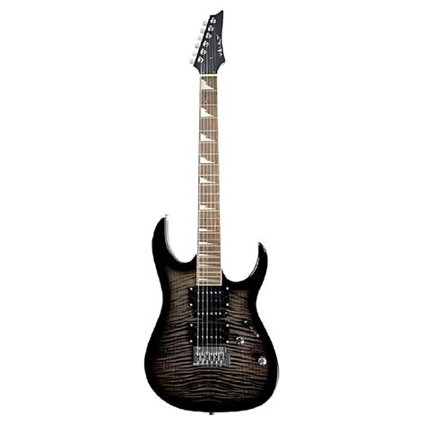 Vault Rg1 Soloist Premium Basswood Electric Guitar Black Indian Laurel ...
