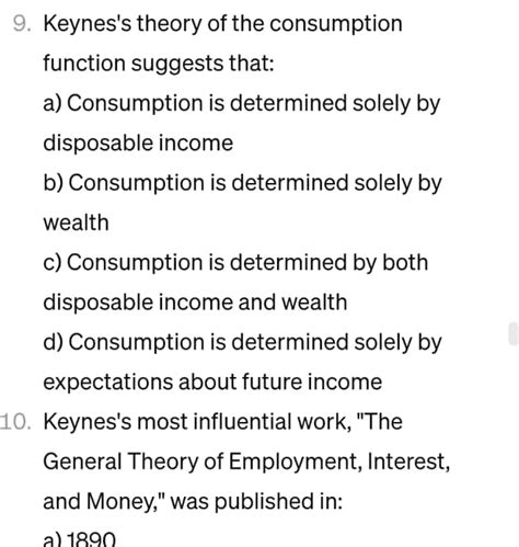 Rezultat imagine pentru Keynes Consumption Function Worked Example