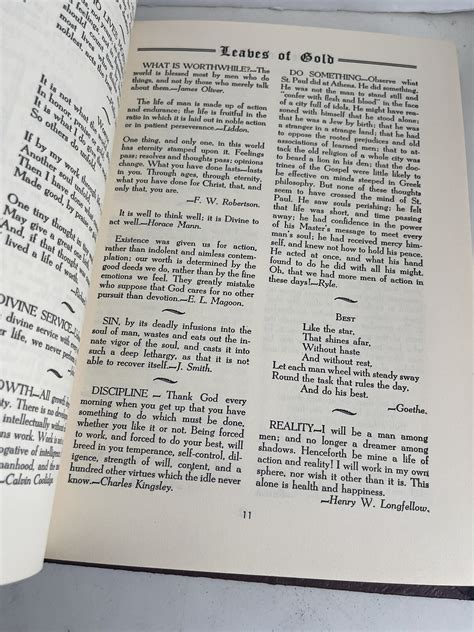 Vintage Leaves of Gold 1948 by Clyde Francis Lytle Beautiful Book ...