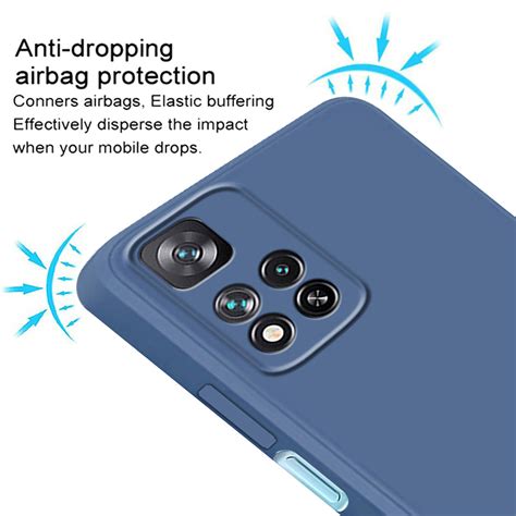 Casotec Shockproof Matte Liquid Silicone Case with Camera Protection ...