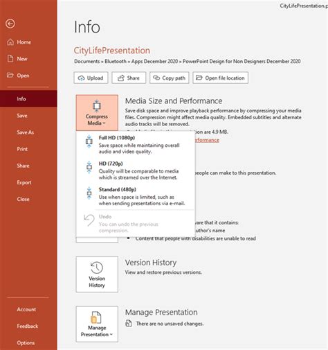 How to Compress A PowerPoint File 的图像结果