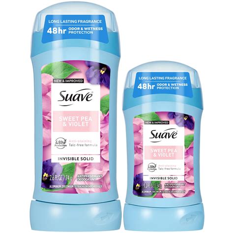 Amazon.com : Suave Antiperspirant Deodorant for Women, Sweet Pea ...