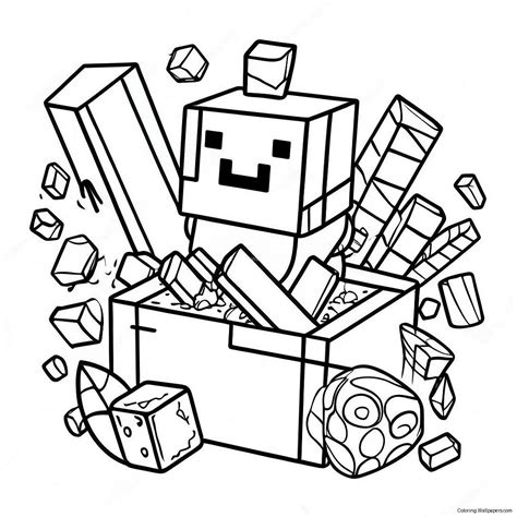 Image result for Minecraft Tools Coloring