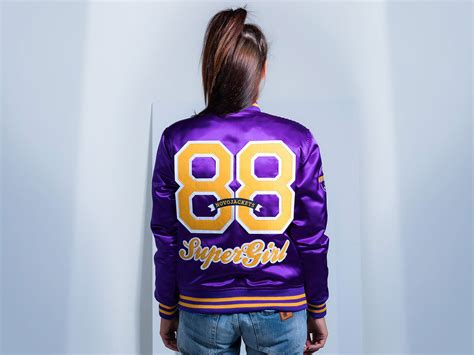 Custom Letterman Jackets Women | Satin Varsity Jackets