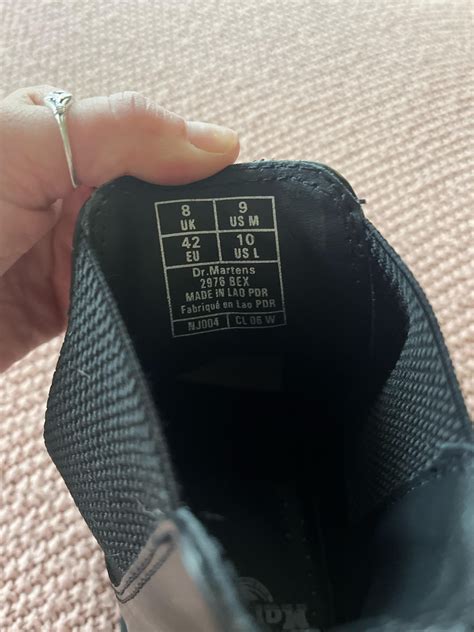 Doc Martens shoe sizing : r/DocMartens