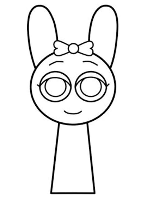 pinki sprunky coloring page in 2025 | Coloring pages to print, Coloring ...