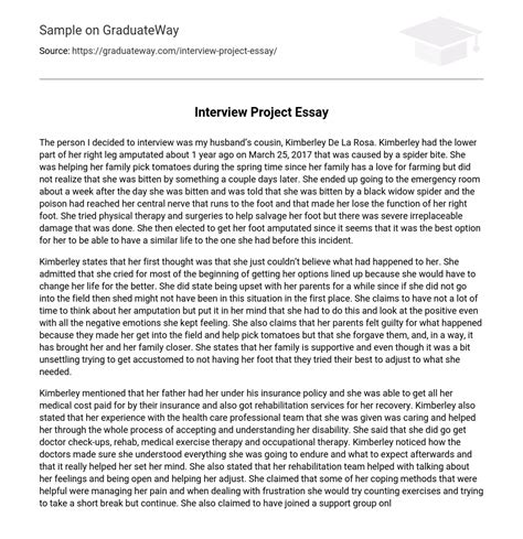 Example Interview Essay Papers 的图像结果