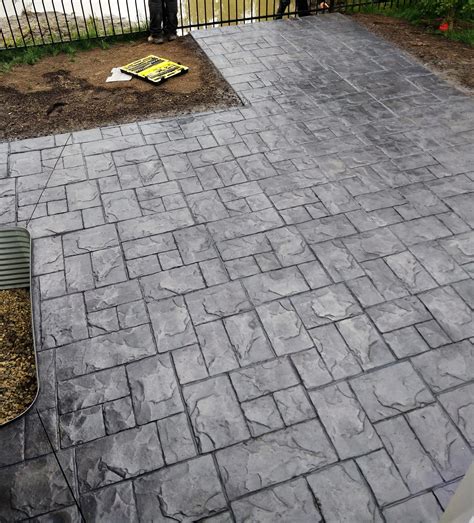How To Stain And Stamp Concrete at Buddy Franzen blog