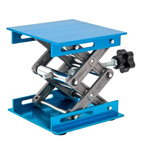 Buy BREUAILY 4x4 inch Lab Jack Stand Aluminum Lab Lift Jack Lab Jack ...