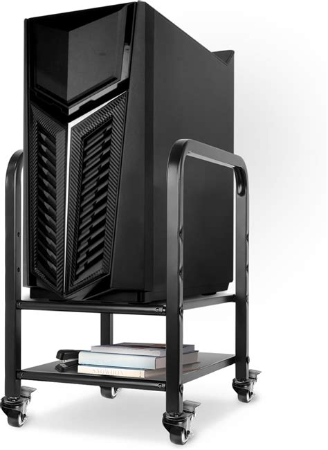 Amazon.com: 360Tronics Computer Tower Stand, Height Adjustable PC Floor ...