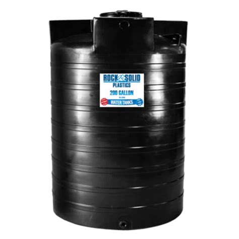 200 Gallon Water Storage Tank Rock Solid-200G RS Tank | Carisol ...