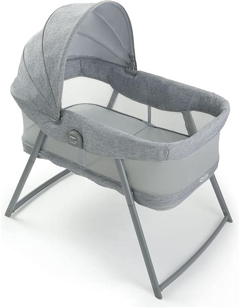Amazon.com : Graco® SmartSense™ Soothing Baby Bassinet – Smart Newborn ...
