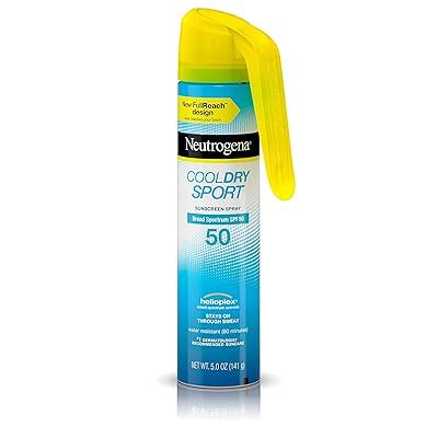 Neutrogena Cool Dry Spf#50 Sport Full Reach Spray 5 India | Ubuy