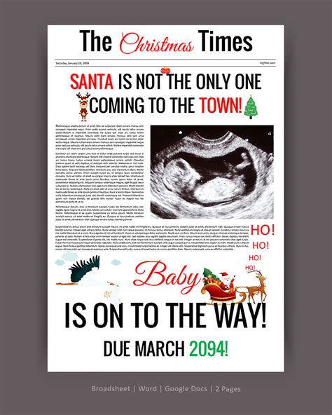 Announcing Pregnancy At Christmas