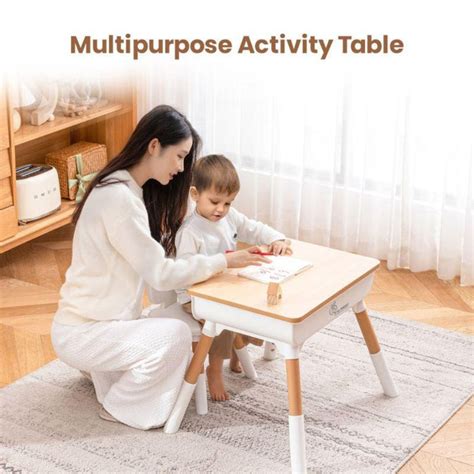 R for Rabbit Little Genius Woodland Kids Study Table With Chair — Toycra